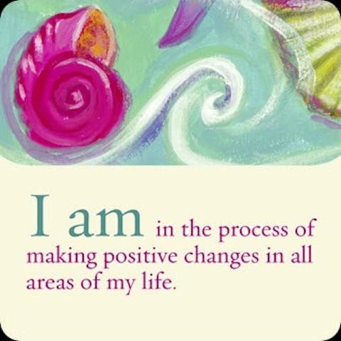 Ik ben in staat om positieve veranderingen op alle vlakken in mijn leven te maken.