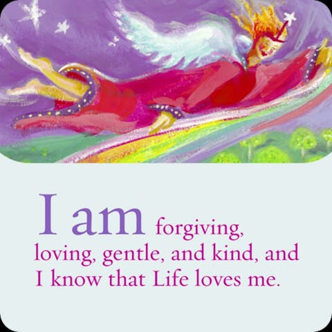 Ik ben vergevend, liefdevol, zachtaardig, en weet dat het Leven mij liefheeft.