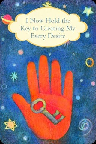 Ik heb nu de sleutel in handen om mijn eigen verlangens te creëren