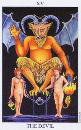Tarotkaart De Duivel | Tarot | Online Orakels